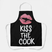 キスザ調理師妻ガールフレンドのキッチンエプロン エプロン (正面)