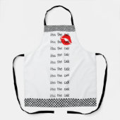 キスザ調理師 エプロン (正面)