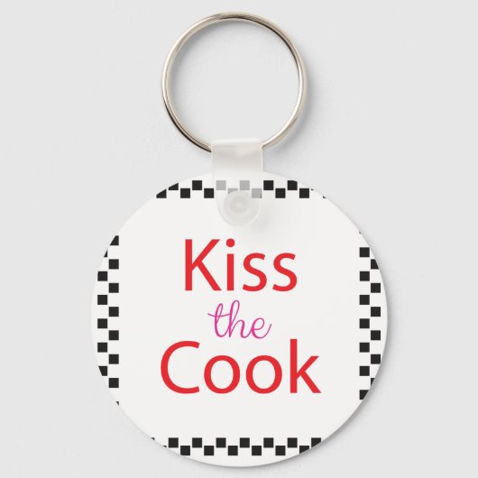 キスザ調理師 キーホルダー (正面)