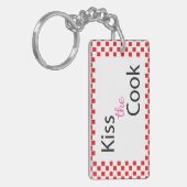 キスザ調理師 キーホルダー (正面左)