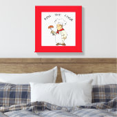 「キスザ調理師」シェフ キャンバスプリント (インサイチュ (寝室))