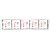 キスザ調理師 ショートテーブルランナー (横)