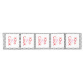 キスザ調理師 ショートテーブルランナー (横)