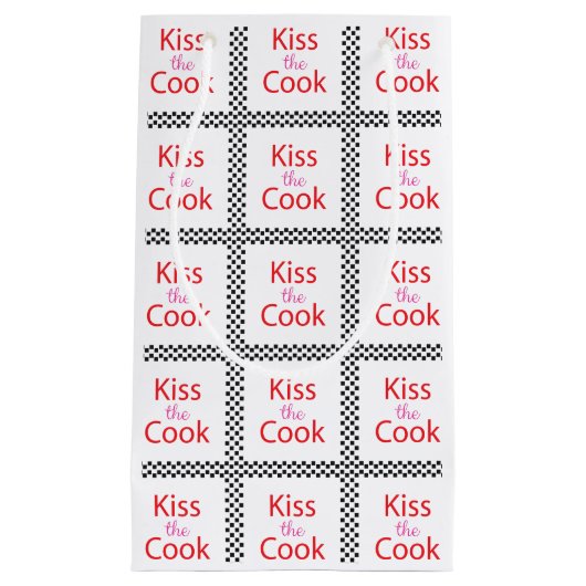 キスザ調理師 スモールペーパーバッグ (正面)