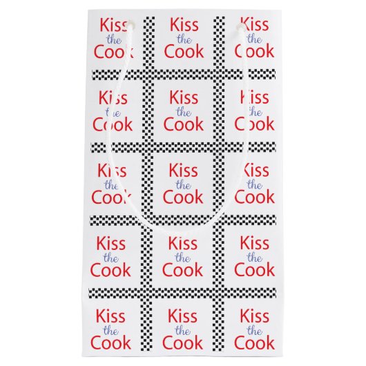 キスザ調理師 スモールペーパーバッグ (正面)