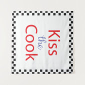 キスザ調理師 タペストリー (正面(横))