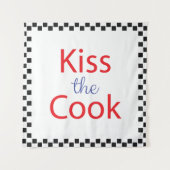 キスザ調理師 タペストリー (正面)