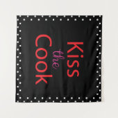 キスザ調理師 タペストリー (正面(横))