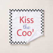 キスザ調理師 バスタオルセット (ウォッシュタオル)