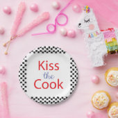 キスザ調理師 ペーパープレート (パーティー)