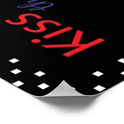 キスザ調理師 ポスター (角)