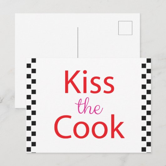 キスザ調理師 ポストカード (正面/裏面)