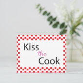 キスザ調理師 ポストカード (スタンド正面)