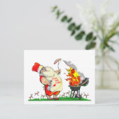 キスザ調理師 ポストカード (スタンド正面)