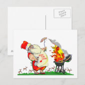 キスザ調理師 ポストカード (正面/裏面)