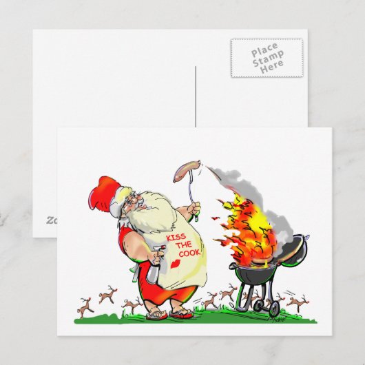 キスザ調理師 ポストカード (正面/裏面)