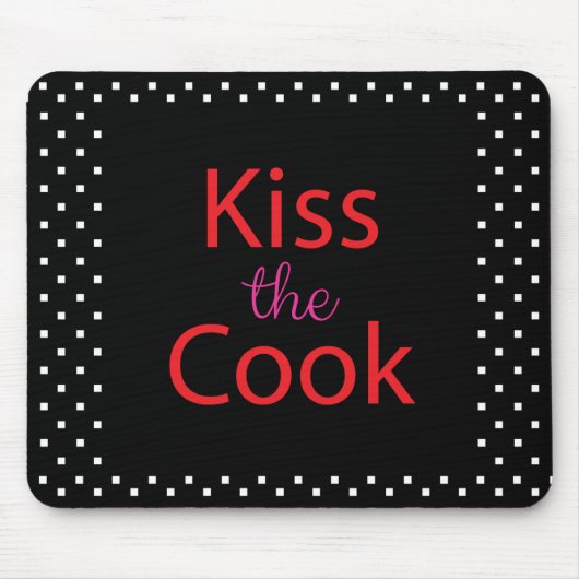 キスザ調理師 マウスパッド (正面)