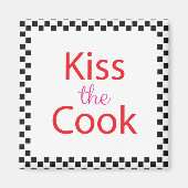 キスザ調理師 マグネット (正面)