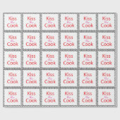 キスザ調理師 ラッピングペーパー (フラット)