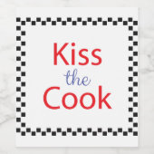 キスザ調理師 ワインラベル (シングルラベル)