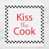 キスザ調理師 ワインラベル (シングルラベル)