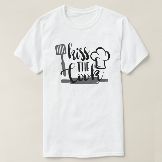 キスザ調理師Tシャツ Tシャツ (デザイン正面)