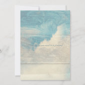 キスシス - ずっと永遠に 招待状 (裏面)