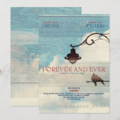 キスシス - ずっと永遠に 招待状 (正面/裏面)