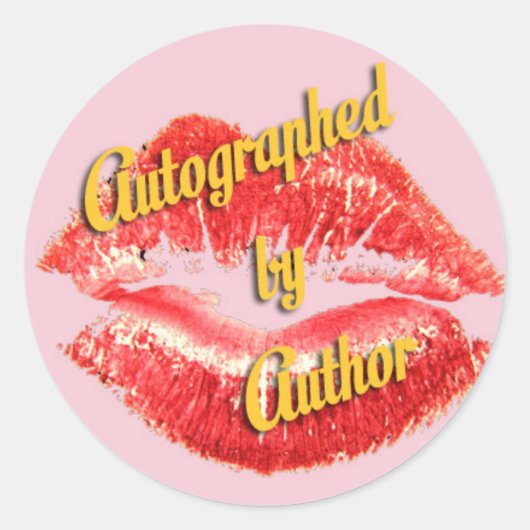 キスシール付き ラウンドシール (正面)