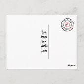 キススSARKOZY ポストカード (裏面)