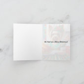 キストマスカード | Australian Silky Terrier Dogクリスマス カード (内部)