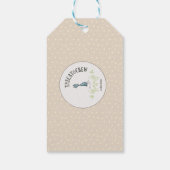 キストマスギフトラベル ギフトタグ (裏面)