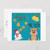 キストマスポストカード ポストカード (正面/裏面)