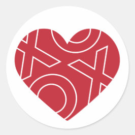 キスハグハートシール ラウンドシール