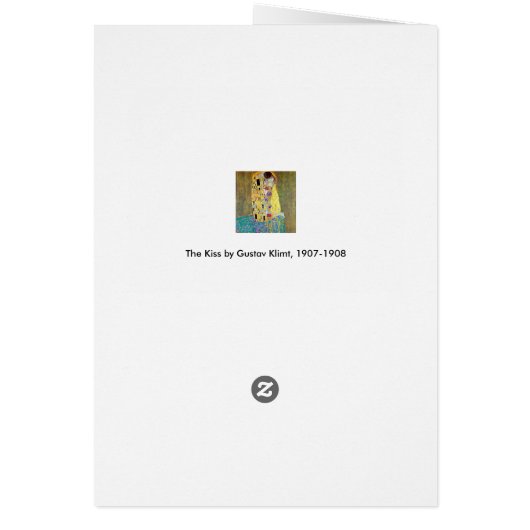 キスバイグスタフクリムトヴィンテージアールヌーボー (裏面)