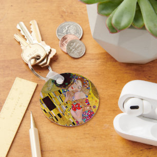 キスバイグスタフクリムトヴィンテージアールヌーボー キーホルダー