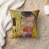 キスバイグスタフクリムトヴィンテージアールヌーボー クッション (ブランケット)