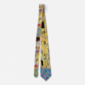 キスバイグスタフクリムトヴィンテージアールヌーボー ネクタイ (裏面)