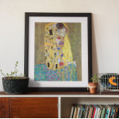 キスバイグスタフクリムトヴィンテージアールヌーボー ポスター