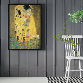 キスバイグスタフクリムトヴィンテージアールヌーボー ポスター