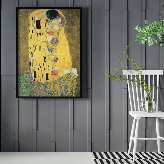 キスバイグスタフクリムトヴィンテージアールヌーボー ポスター