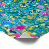 キスバイグスタフクリムトヴィンテージアールヌーボー ポスター (角)