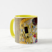 キスバイグスタフクリムトヴィンテージアールヌーボー マグカップ (正面左)