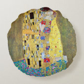 キスバイグスタフクリムトヴィンテージアールヌーボー ラウンドクッション (裏面)
