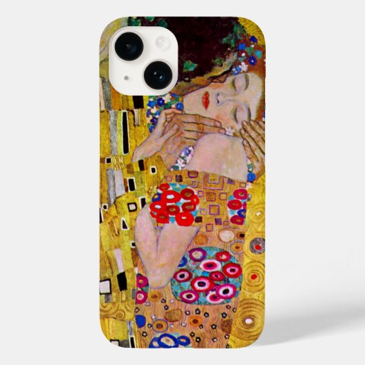 キスバイグスタフクリムトヴィンテージアールヌーボー Case-Mate iPhoneケース (裏面)