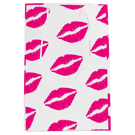 キスバレンタインデー2023stバレンタイン ミディアムペーパーバッグ (正面)