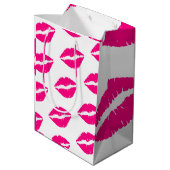 キスバレンタインデー2023stバレンタイン ミディアムペーパーバッグ (裏面アングル)