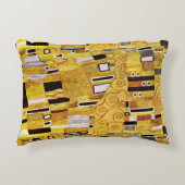 キスパターンbyグスタフクリムト,アールヌーボー アクセントクッション (正面)