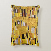 キスパターンbyグスタフクリムト,アールヌーボー アクセントクッション (裏面(縦))