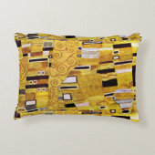 キスパターンbyグスタフクリムト,アールヌーボー アクセントクッション (裏面)